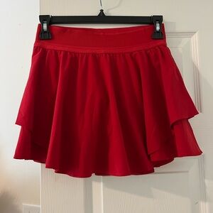 Elegant Red Skirt